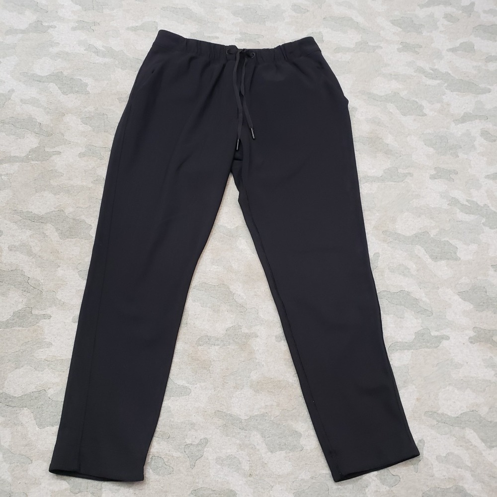 Lululemon Pants Womens 26x24 Black‎ Pockets Drawstring